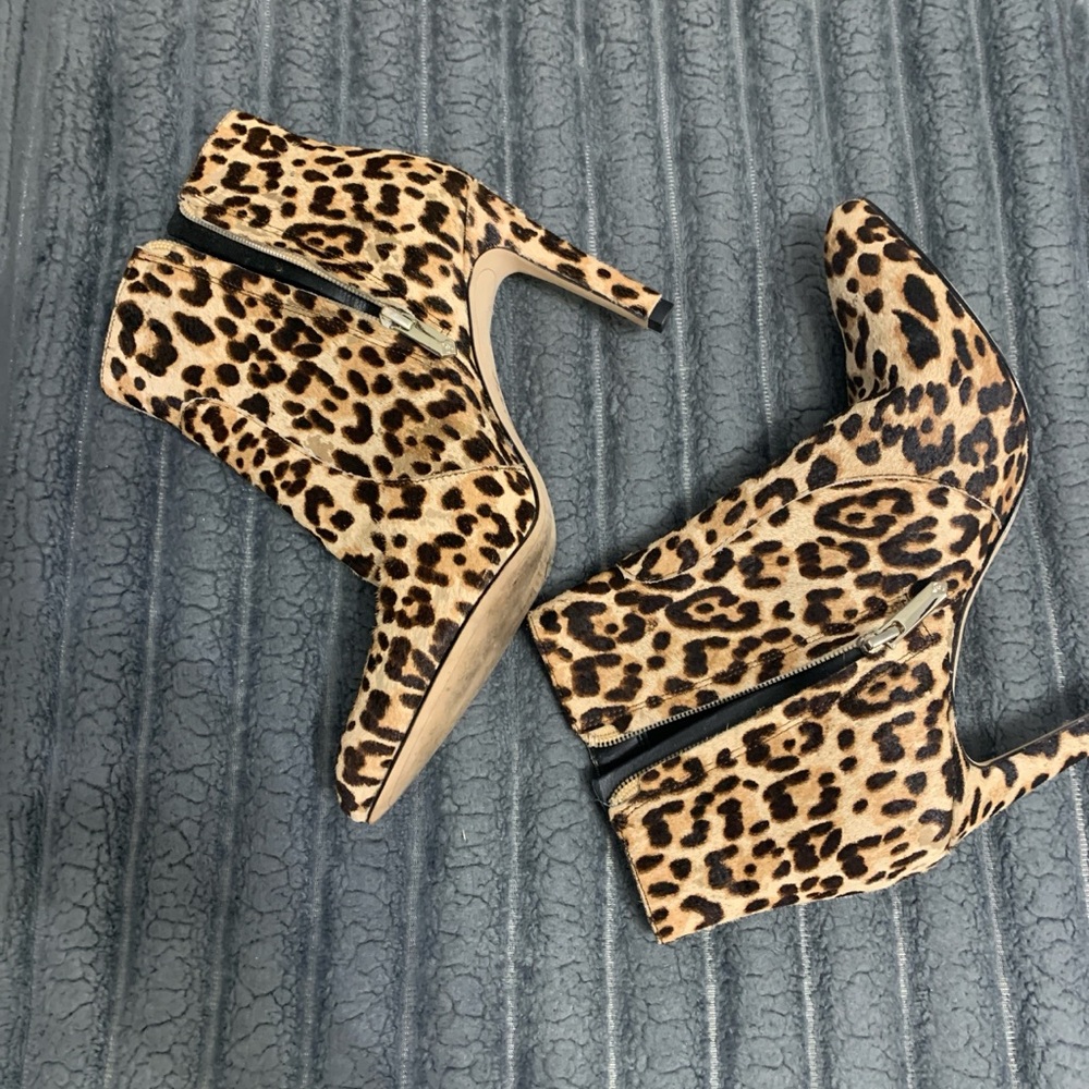 Sam Edelman Brown and Black Heeled Boots - Picture 2 of 4